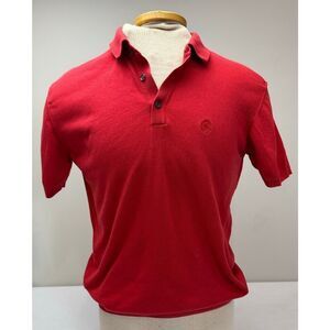 Roberto Cavalli Polo Shirt Red Vintage - Medium